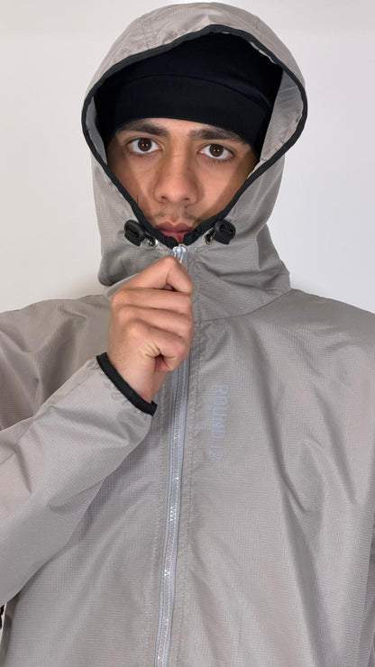 Flyweight Reflective Wind Breaker Grey