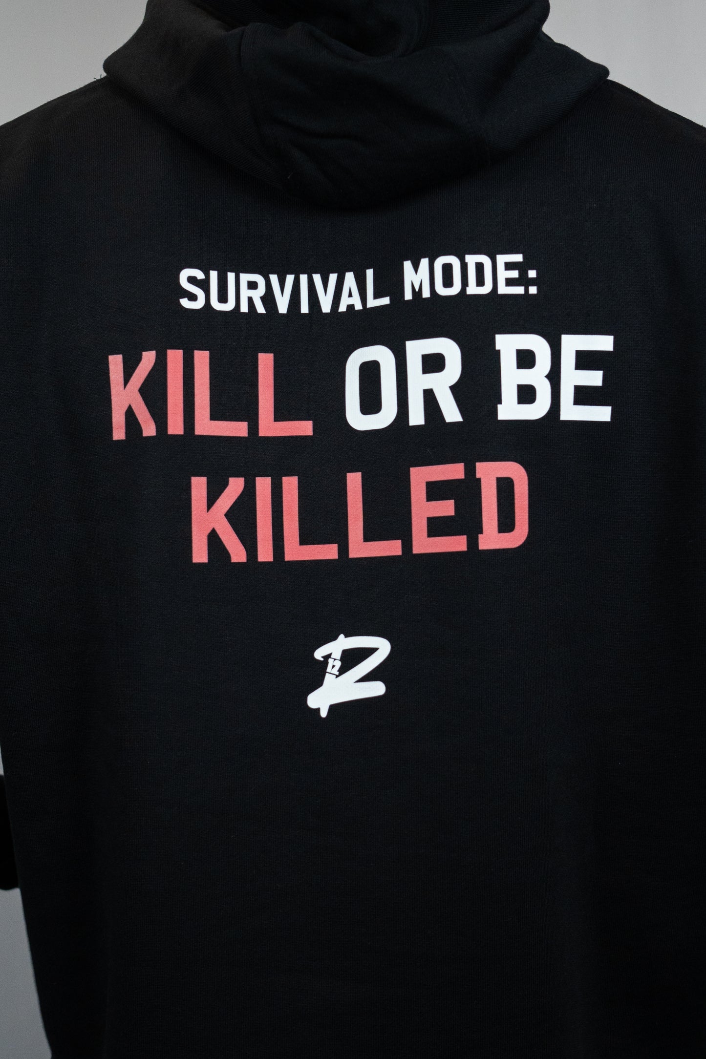 Survival: Kill Or Be Killed Premium Oversized Hoodie (Black)