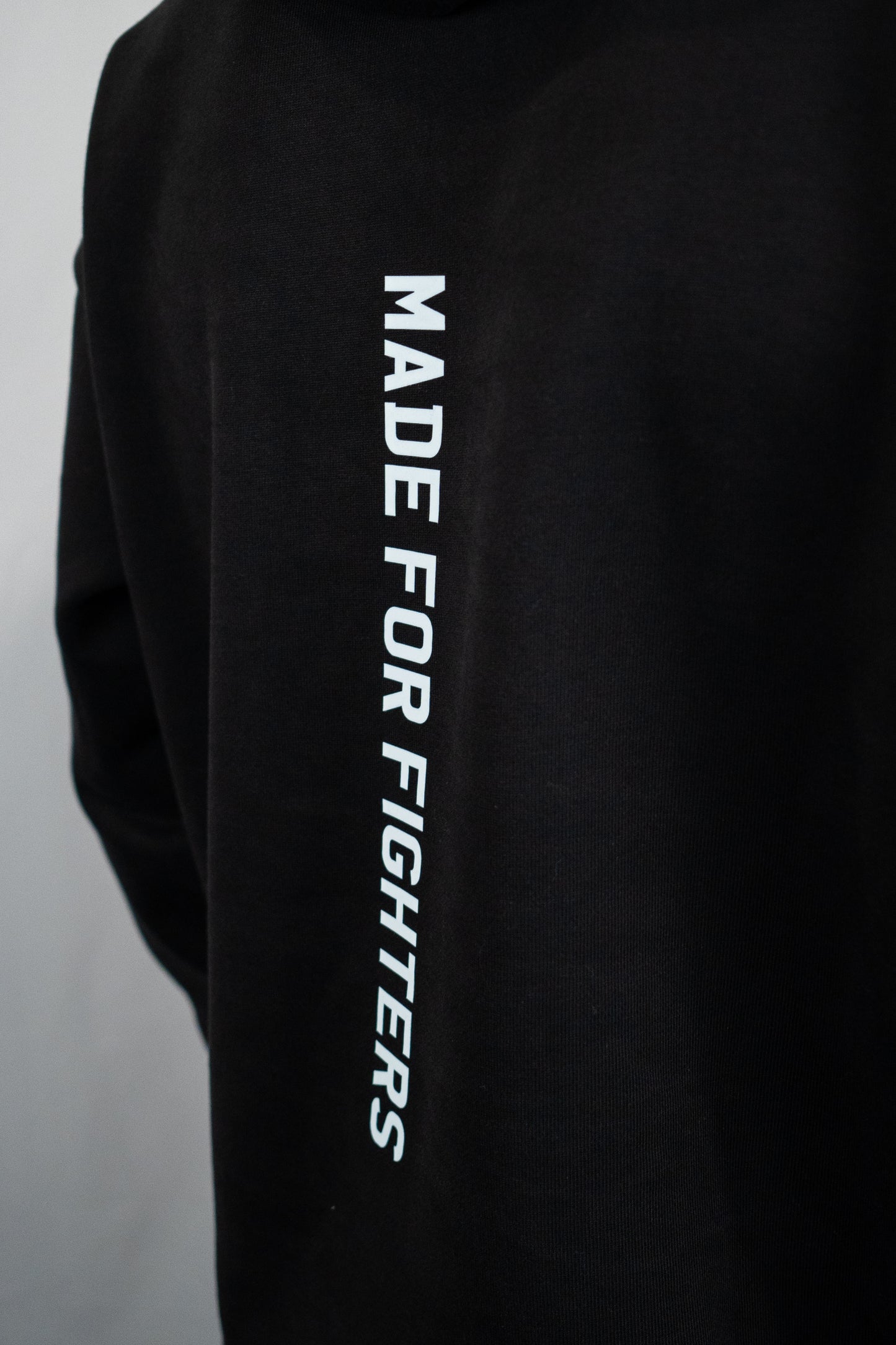 Made For Fighters Premium Oversized Hoodie (Black)