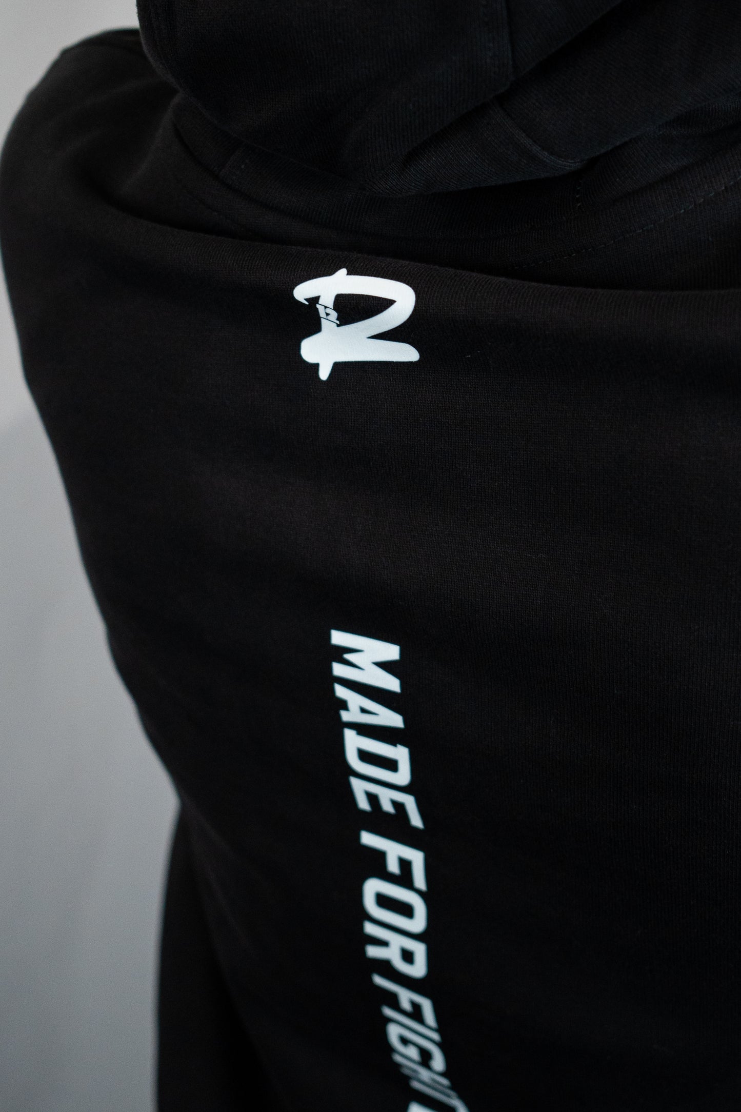 Made For Fighters Premium Oversized Hoodie (Black)