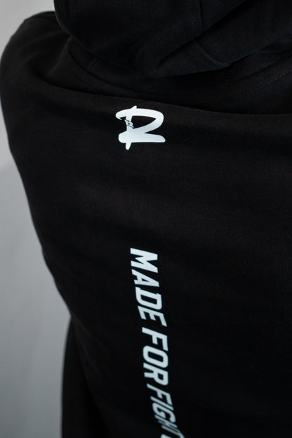 Made For Fighters Premium Oversized Hoodie (Black)