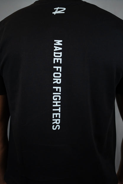 Made For Fighters Premium Oversized T-Shirt (Black)