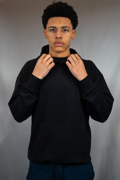 Gear That Goes The Distance Premium Oversized Hoodie (Black)